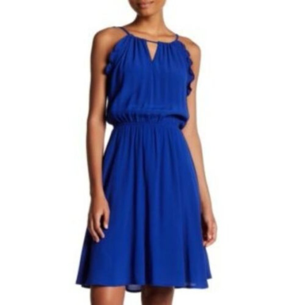 FRAICHE BY J Small Blue Short Dress Nordstrom New
